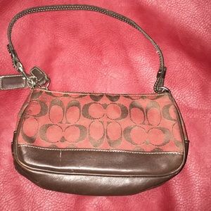 Mini monogram coach purse